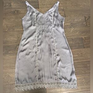 To the Max Gray Sleeveless Dress